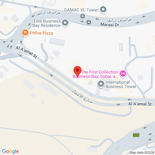Kaart van (Dubai)