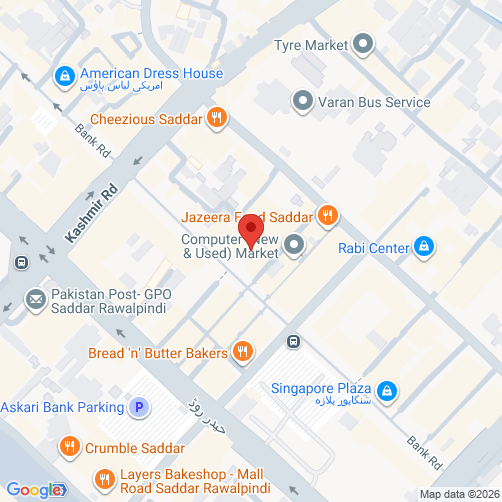 Kaart van (Rawalpindi)