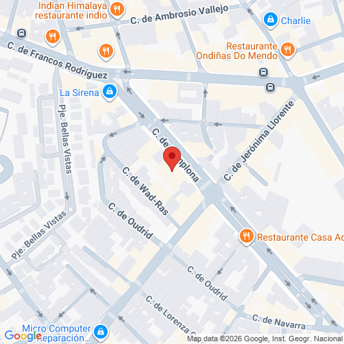 Kaart van  (Madrid)