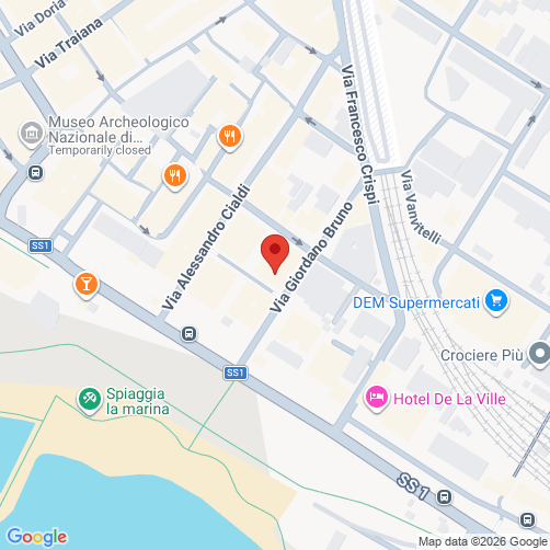 Kaart van (Civitavecchia, Roma)